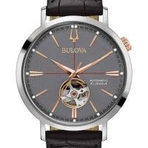 Men's Watch Bulova 98A187 Black Grey