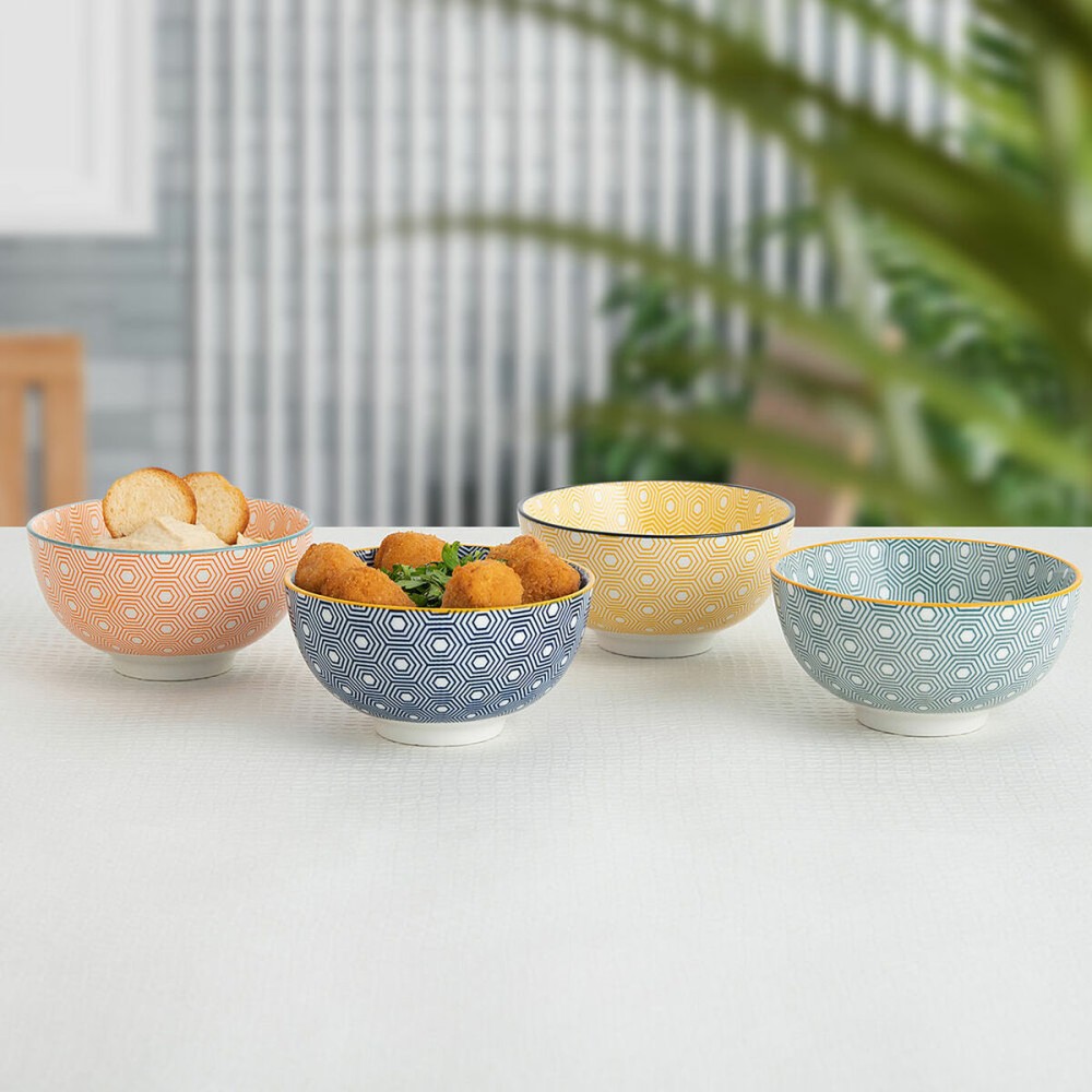 Bowl Quid Pippa Ceramic Multicolour (11 cm) (Pack 24x)