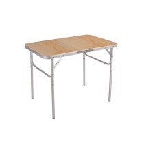 Table Pliante Aluminium D25 Assortie Camping et Plage 90X60X39/70 cm Marbueno 10014