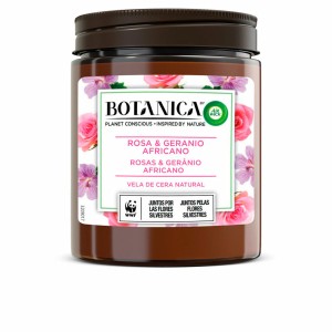 Bougie Parfumée Air Wick Botanica Géranium Roses 205 g