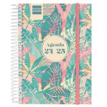 Agenda Finocam 2024-2025 Multicouleur 1/8 12 x 16,4 cm