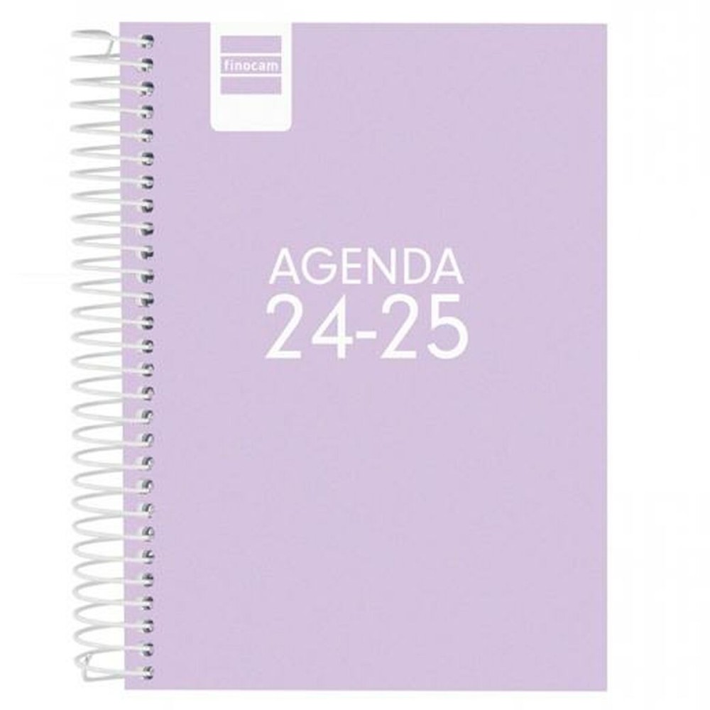 Agenda Finocam 2024-2025 Multicouleur 1/8 12 x 16,4 cm