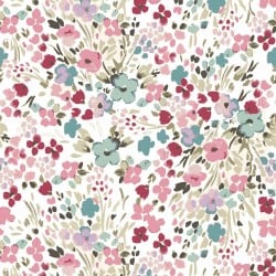 Fleckenabweisende Tischdecke Belum 0120-52 Bunt 150 x 150 cm Blomster