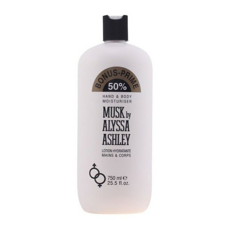 Lotion Corporelle Hydratant Musk Alyssa Ashley Musk (750 ml)