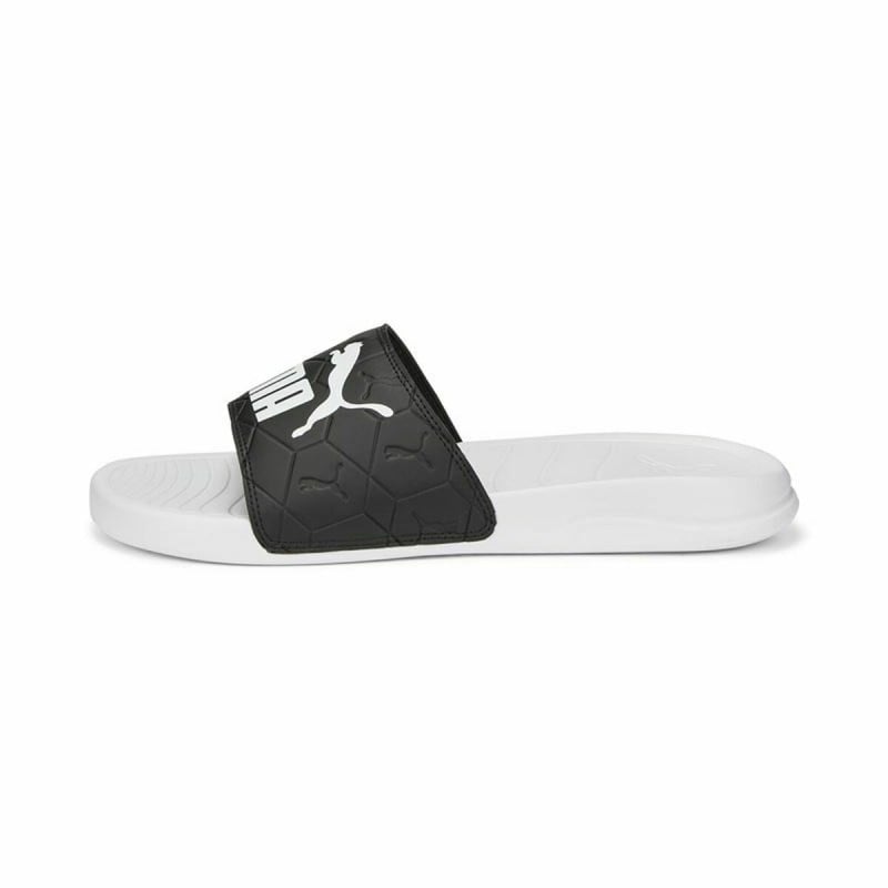 Flip Flops für Männer Puma Popcat 20 Logo Power Weiß Schwarz