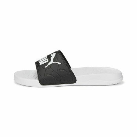 Flip Flops für Männer Puma Popcat 20 Logo Power Weiß Schwarz