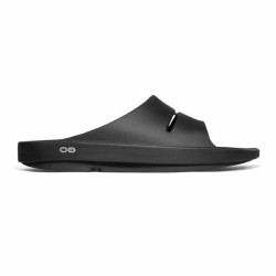 Men's Flip Flops OOfos Ooahh Black