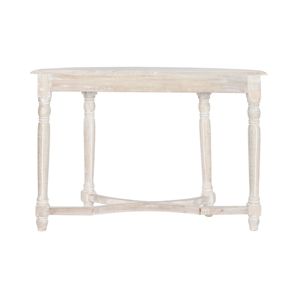 Console Home ESPRIT White Mango wood 114,3 x 38,1 x 82 cm