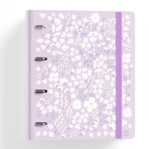 Ring binder Carchivo Carpetblock Light mauve A4