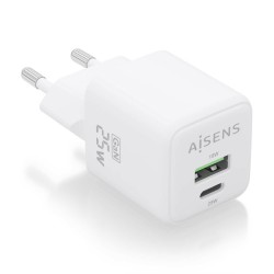 Chargeur mural Aisens ASCH-25W2P014-W Blanc 25 W (1 Unité)