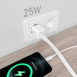 Chargeur mural Aisens ASCH-25W2P014-W Blanc 25 W (1 Unité)