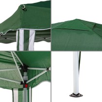 Pergola Polyester Acier 300 x 300 x 250 cm