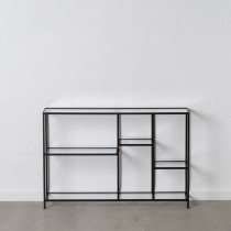 Shelves Black Crystal Iron 110 x 26 x 74 cm