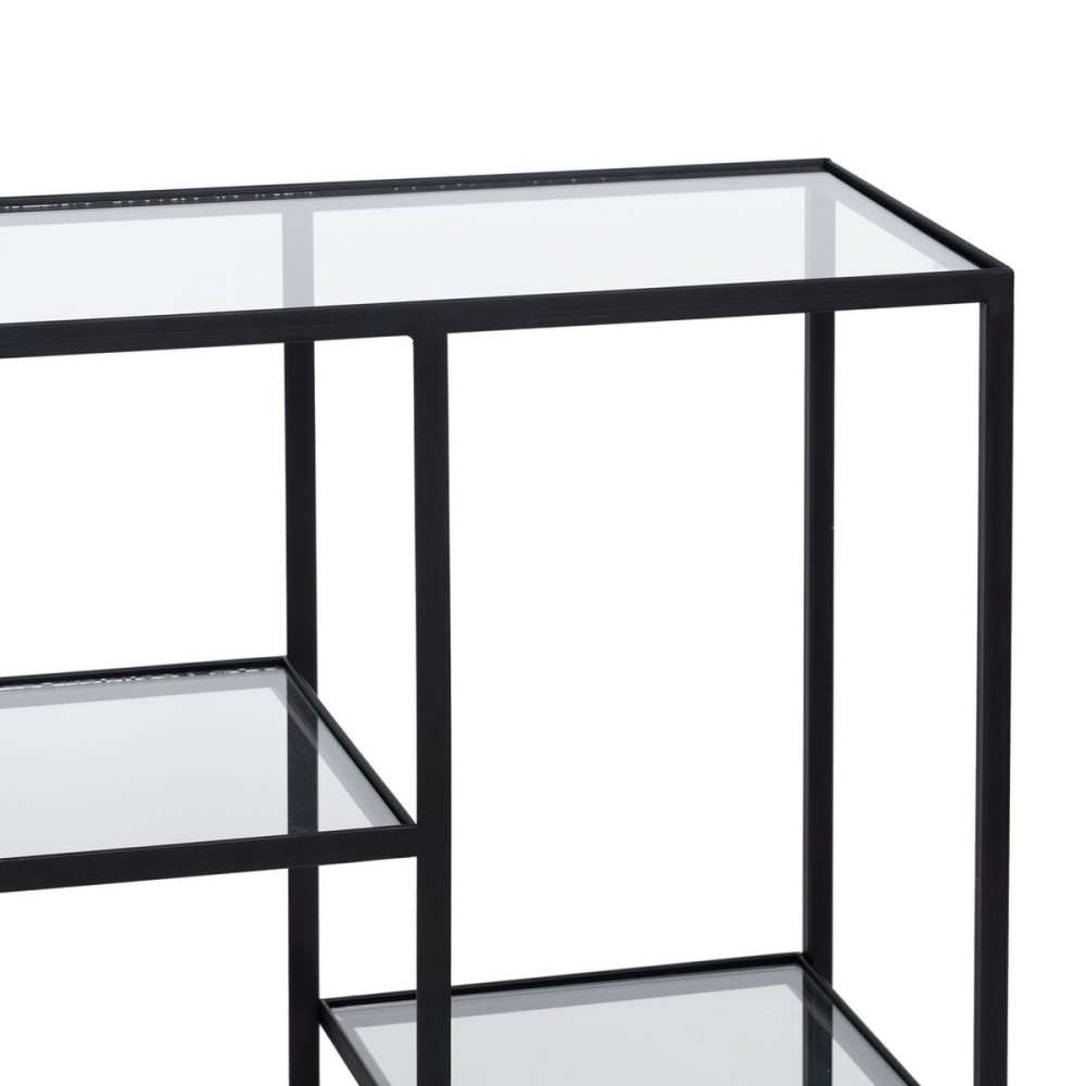 Shelves Black Crystal Iron 110 x 26 x 74 cm