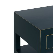 Table de Nuit ORIENTE Bleu Bois MDF 50 x 40 x 66 cm