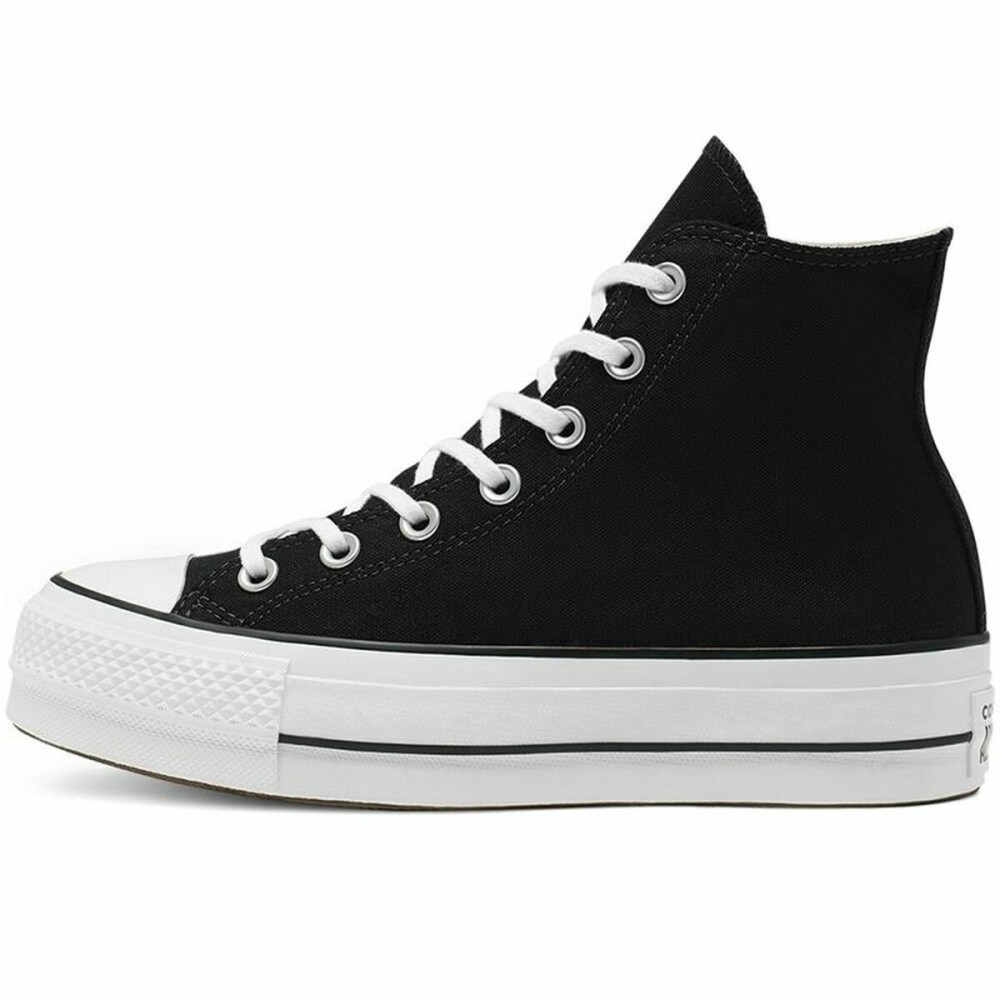 Damen Sneaker Converse All Star Platform High Top Schwarz