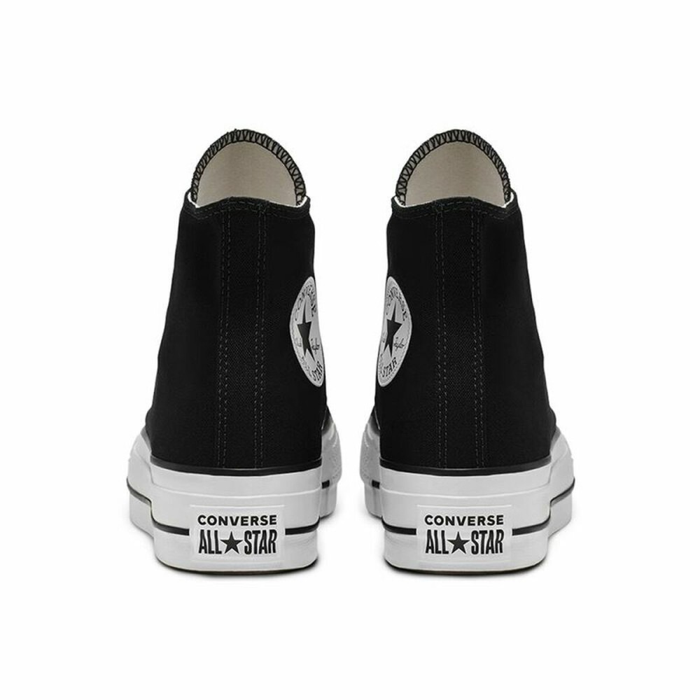 Damen Sneaker Converse All Star Platform High Top Schwarz