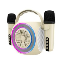 Enceinte avec Microphone Karaoké Celly Blanc