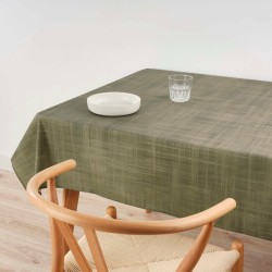 Fleckenabweisende Tischdecke Belum Liso Olive 100 x 150 cm