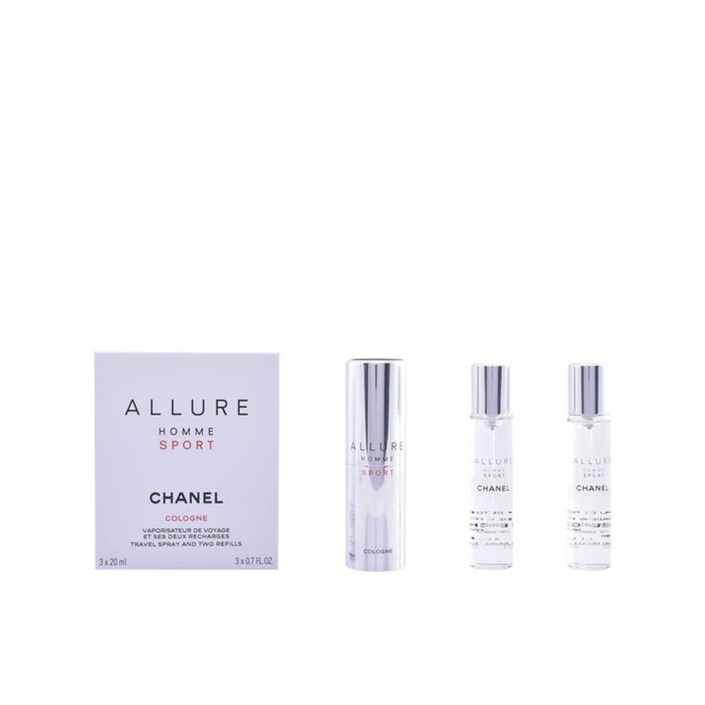 Men's Perfume Allure Homme Sport Cologne Chanel 3145891233001 EDC (3 pcs) Allure Homme Sport Cologne 20 ml