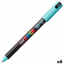 Acrylic paint marker POSCA PC-1MR Turquoise Green (6 Units)