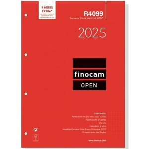 Notizzettel nachfüllen Finocam R4099 4000 A4 2025 21 x 29,7 cm