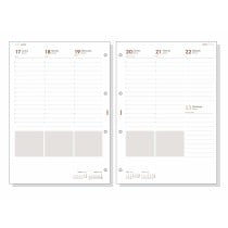 Recharge pour agenda Finocam R4099 4000 A4 2025 21 x 29,7 cm