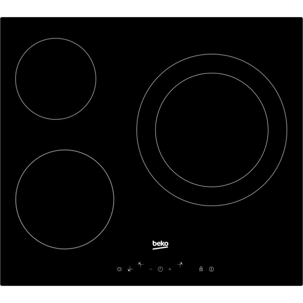 Glass-Ceramic Hob BEKO HIC63402T 60 cm 58 cm 5700 W