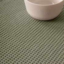 Chemin de Table Belum Waffle Vert 45 x 140 cm