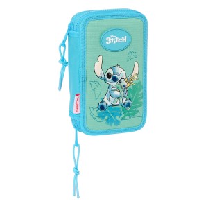 Doppel-Federtasche Lilo & Stitch Aloha türkis 12.5 x 19.5 x 4 cm 28 Stücke