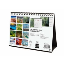 Calendrier de bureau Finocam NATURALEZA IMPACTANTE Multicouleur Papier 21 x 15 cm 2025