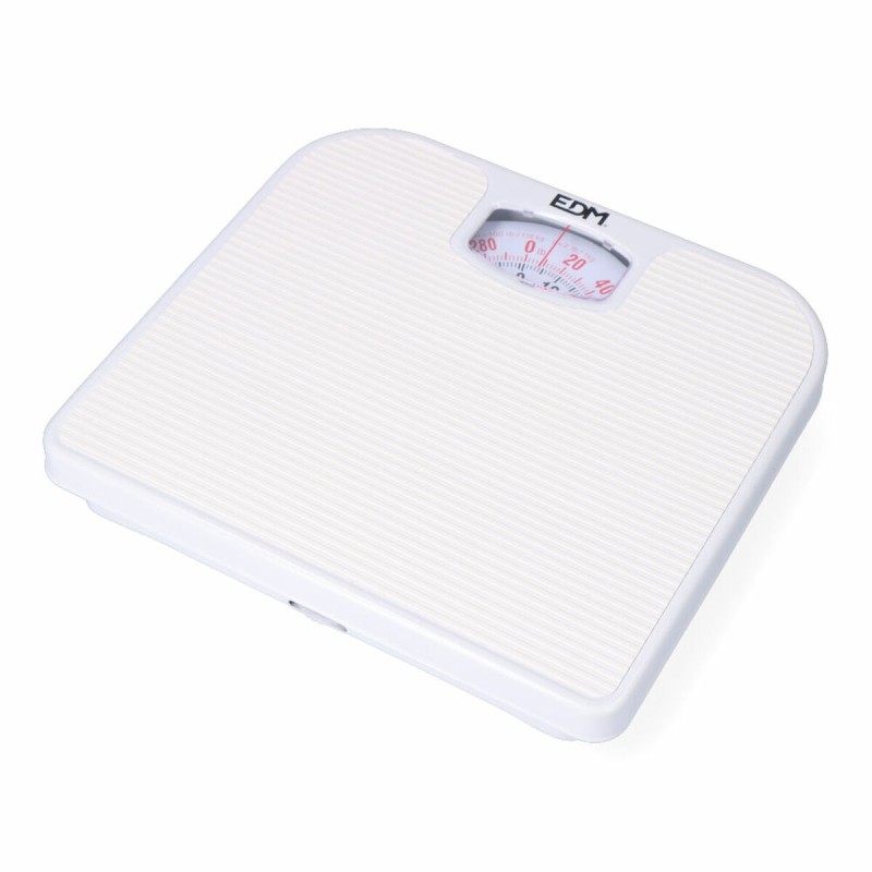 Analogue Scales EDM 07617 polypropylene 130 Kg 26 x 24 x 4 cm 24 x 26 x 4 cm