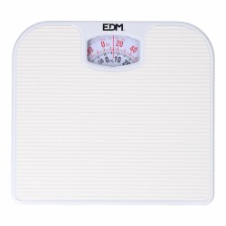 Analogue Scales EDM 07617 polypropylene 130 Kg 26 x 24 x 4 cm 24 x 26 x 4 cm