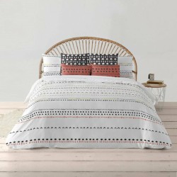 Housse de Couette Decolores Kiel Multicouleur 175 Fils 155 x 220 cm