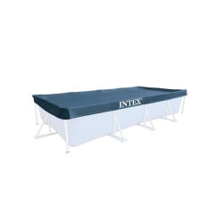 Bâches de piscine Intex 28039 Bleu Gris Blue marine 4,5 m