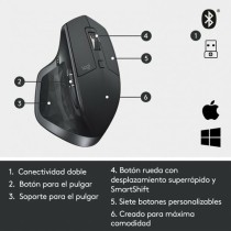 Mouse Logitech MX Master 2S Grey