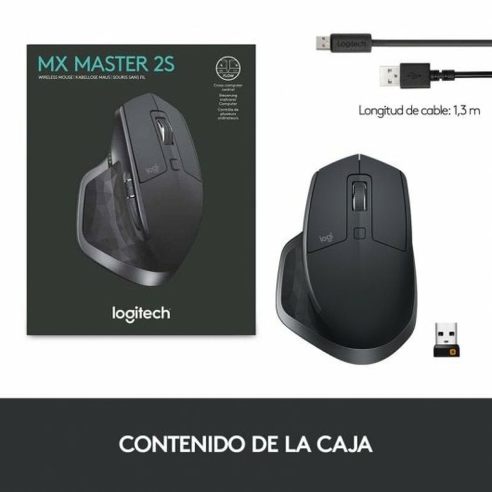 Souris Logitech MX Master 2S Gris