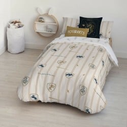 Housse de Couette Harry Potter Hogwarts Classic Multicouleur 175 Fils 200 x 200 cm Lit de 120