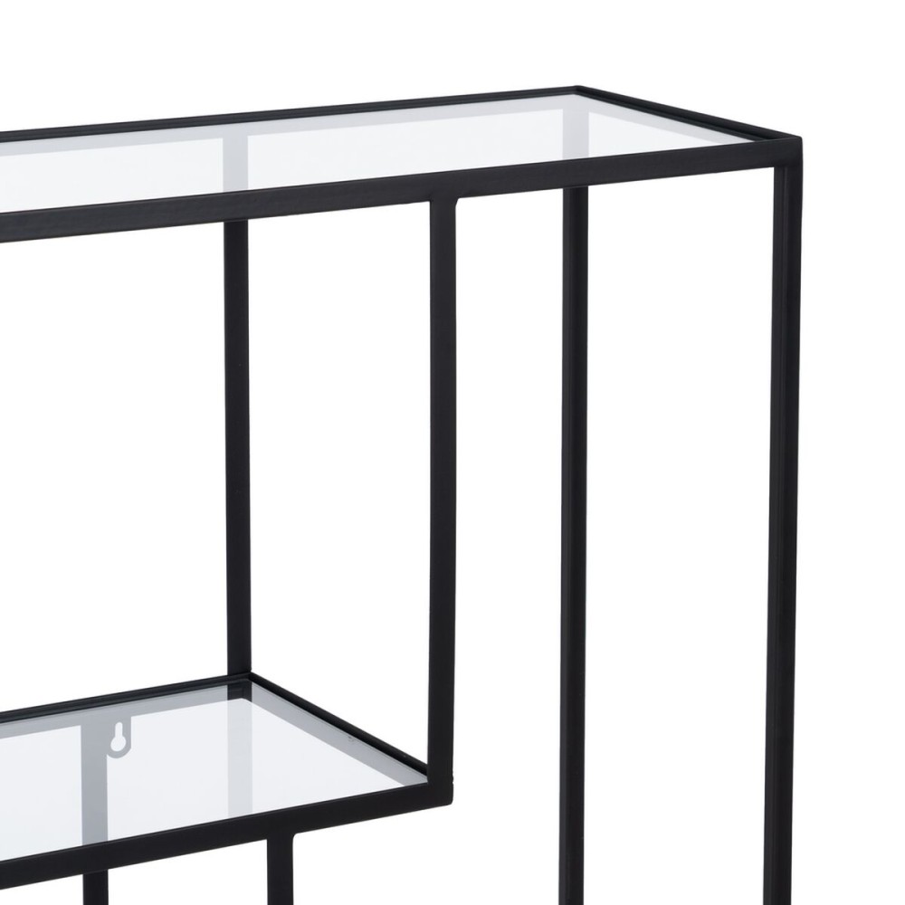 Shelves Black Crystal Iron 65 x 25 x 110 cm