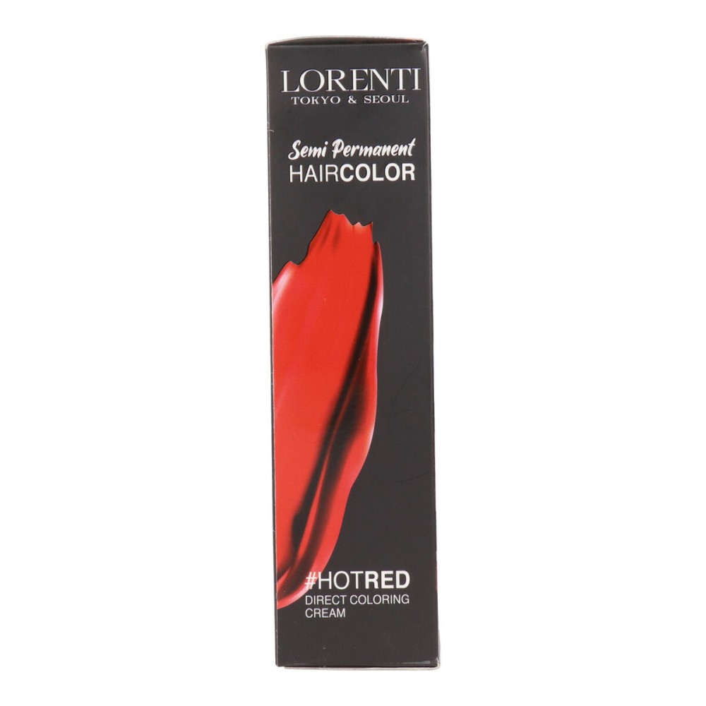 Couleur Semi-permanente Lorenti Haircolor Rouge 200 ml