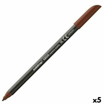 Marker pen/felt-tip pen Edding 1200 Dark brown (5 Units)