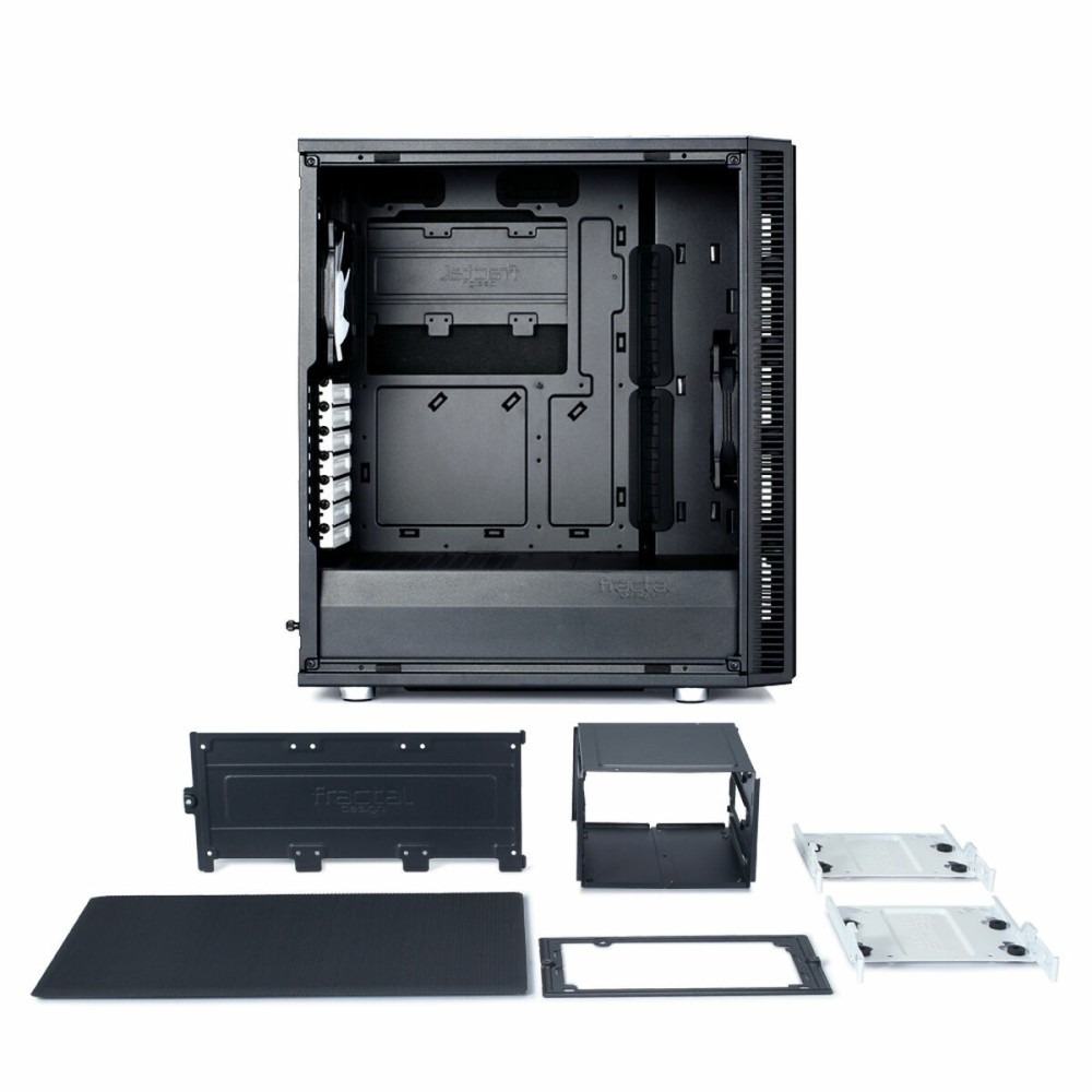 ATX Semi-tower Box Fractal Design FD-CA-DEF-C-BK Black