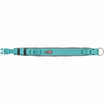 Dog collar Trixie Premium Graphite Light Blue XS/S 27-35 cm