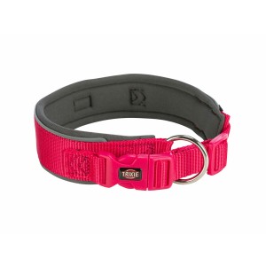 Hundehalsband Trixie Premium Graphit Pink M/L 40-48 cm