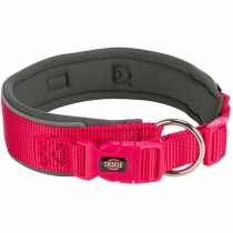 Collier pour Chien Trixie Premium Graphite Fuchsia M/L 40-48 cm