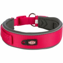 Hundehalsband Trixie Premium Graphit Pink M/L 40-48 cm