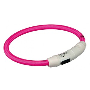 LED Collar for Pets Trixie Pink XS/S