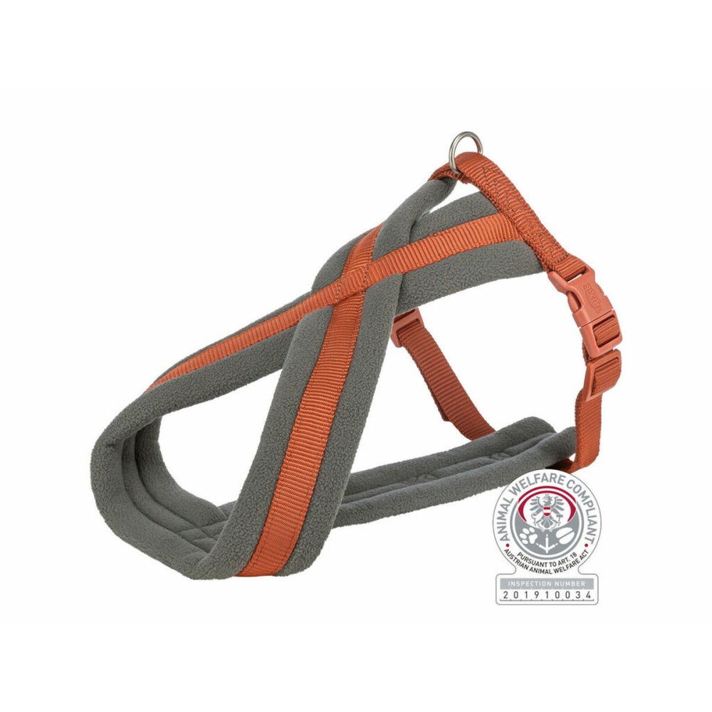 Dog Harness Trixie Confort Premium Orange