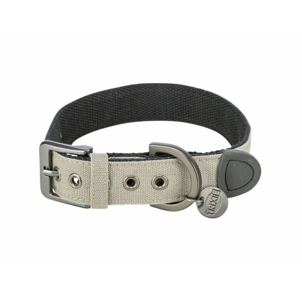 Hundehalsband Trixie CityStyle Hellgrau S/M 30-37 cm