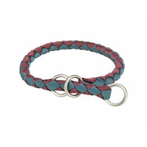 Collier de dressage Trixie Bleu Rouge 39-45 cm